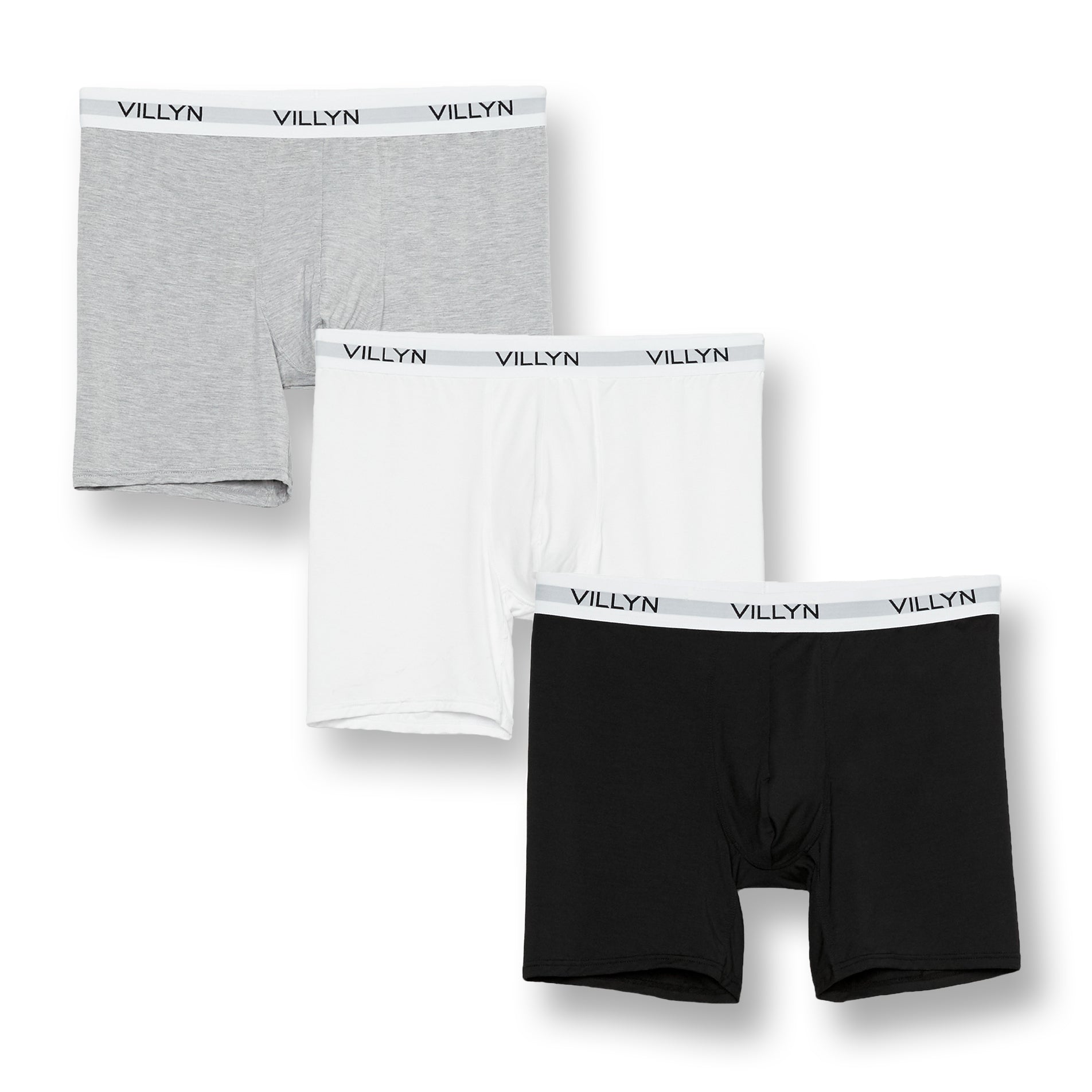Calvin Klein Men's Boxer Brief Cotton Modal 3 Pack (BLK,GREY,BLK